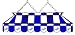 Imperial Los Angeles Dodgers Licensed 40-Inch Rectangular Stained Glass Billiard Table Light