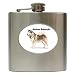 Alaskan Malamute Hip Flask (6 oz)