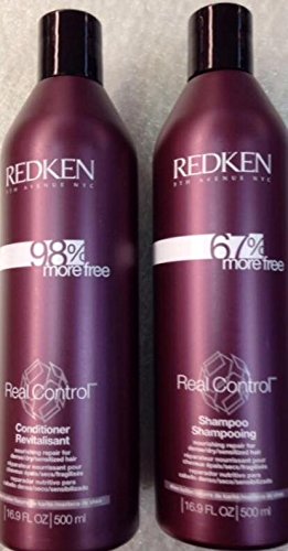 RedKen Real Control Shampoo & Conditioner 16.9 oz Set