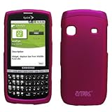 EMPIRE Hot Pink Rubberized Hard Case Cover for Sprint Samsung Replenish M58 ....
