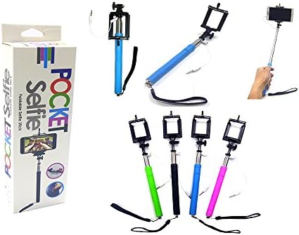 Selfie Stick-Foldable Pocket Size Selfie Stick-Buy One Get One Free ,College Dorm Room Accessories 