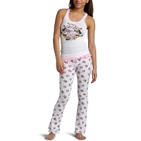 Buy Baby Phat Ladies Tank With Roll Over Printed Pj Pant
