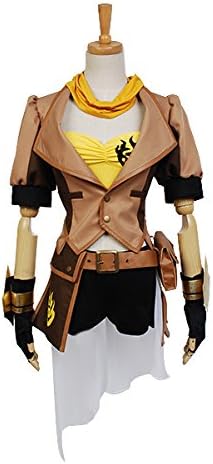 RWBY Yellow Trailer Yang Xiao long Outfit Cosplay Costume