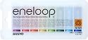 SANYO NEW eneloop tones 充電式ニッケル水素電池(単3形8色カラーパック) HR-3UTGA-8TN
