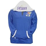 Kansas Jayhawks Royal Blue Hooded Long Sleeve Ladies Top at adidas
