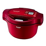 シャープ[SHARP]　水なし自動調理鍋へルシオホットクック Rレッド系【KN-HT99A-R】