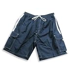 Jon Lauren Apparel - Mens Swim Suit, Navy