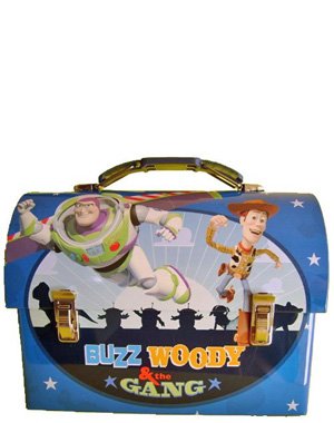 TOY Story 3 Buzz Woody Dome Classic Kids Metal Lunchbox