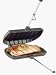 Rome's #1305 Panini Press Cooker, Cast Iron with Steel and Wood Handles