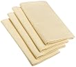 DII Basics Natural Cotton Napkins, Set of 4