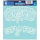 San Antonio Spurs Die Cut Car Window Sticker Decal (8x8 Inches)