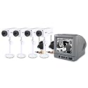 Swann DIY Security Kit w/2 Real & 2 Imitation Cameras & Monitoring System
