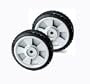 Black and Decker # 242600-00 7" Replacement Mower Wheels 2-PACK