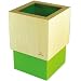 W CUBE �_�X�g�{�b�N�X DUSTBOX ���ΐF YK06-012Lgr <34274>
