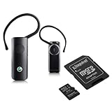 OEM Sony VH110 Bluetooth Handsfree Headset + Kingston 4GB Micro-SD Memory C ....