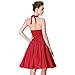 Heroecol® 50s 60s Monroe Style V Neck Vintage Retro Swing Dress