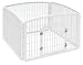 Iris CI-604 Indoor/Outdoor Plastic Pet Pen, 4 Panels
