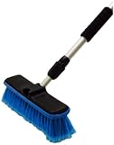 Detailer's Choice 4B369 Flow-Thru Vehicle Wash Brush with 60 Telescoping Handle