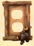 Big Sky Carvers Black Bear Bearfoots Outlet Cover