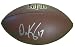 Dave Krieg Autographed NFL Wilson Composite Football, Seattle Seahawks, Kansas City Chiefs, Proof Photo