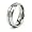6mm Titanium Ring with CZ - Size 9.5