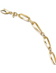 Leslies 14k Polished Fancy Link Bracelet Length 7.5"