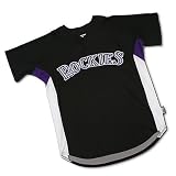 Colorado Rockies Youth Replica COOL BASE Batting Practice Jersey