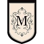Monogram Garden Flag - M.