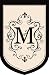 Monogram Estate Size Flag - M