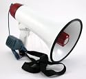 New 30 Watt Megaphone Siren Music Bullhorn Speaker Loud