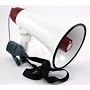 NEW 30 Watt LOUD Megaphone / Bullhorn W Siren & Music