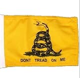 Dont Tread on Me YELLOW (Gadsden) Flag - 3x5 foot Poly