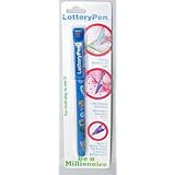 Lucky Lottery Ticket Pen / Marker with Scratch Off Card Remover