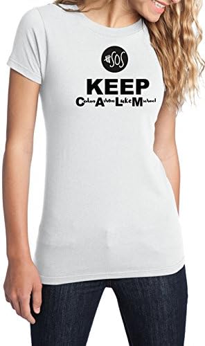 5 SOS Five Seconds of Summer Girls T Shirt for Women $10 SALE (Medium, White)