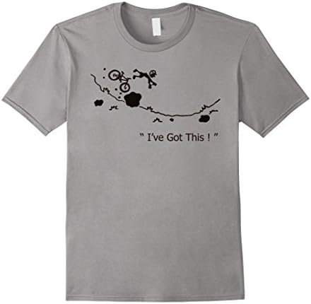 Men's Mountain bike shirts for Men/Women - bicycle Funny Gifts 2XL Slate