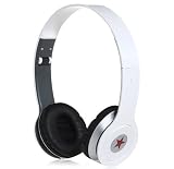 White Stereo Foldable 3.5mm Jack Headset Headphone for Pc Mp3 Mp4 PSP