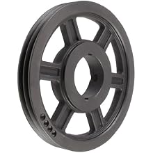 Martin Hi-Cap TB Sheave, 3V Belt Section, 2 Grooves, Class 30 Gray Cast Iron