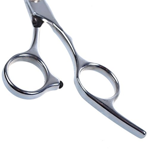 KLOUD CityÂ® Professional Hair Cutting Scissors Shears (Flat Blade#Teeth Thinning Scissors)