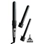 Corioliss Tri Curl (3p) Tourmaline Ceramic Digital Curling Iron Set - 3 Barrels Dual Voltage 110v-240v