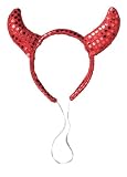 Sequin Devil Horns