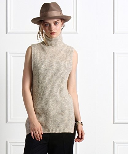 aquagirl(アクアガール)TELA アルパカタートルネックノースリーブニット