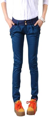 Sweet Brownie Women Long Fashion Slim Formal Trousers Ol Ladies harem pants