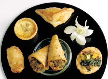 Vegetarian Appetizer Selection - 50 Pieces by Restaurant Foods at Home
