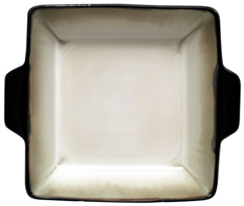 Sango Nova Black 9-Inch Square Baker