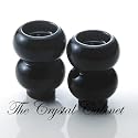 Mikasa Karim Rashid UFO Black Salt & Pepper Set