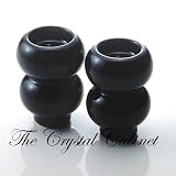 Mikasa Karim Rashid UFO Black Salt & Pepper Set
