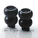 Mikasa Karim Rashid UFO Black Salt & Pepper Set