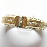 14K Yellow Gold Diamond Semimount