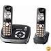 Panasonic KX-TG6532B DECT 6.0 PLUS Expandable Digital Cordless Answering System with 2 Handsets