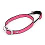 Bamboo Medium Quick Control Collar with Built-In Leash, Pink